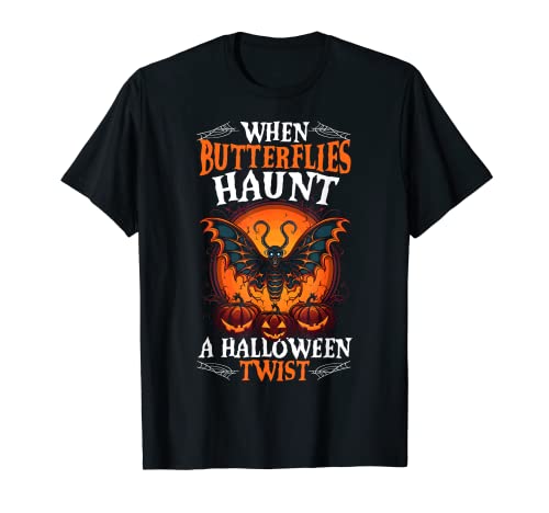 Butterfly Halloween Trick Or Treat Butterflies Insect Lover T-Shirt