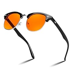 Semi-rimless Round-black