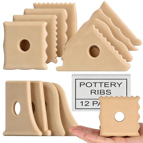 Maiguinzaa 12-piece Pottery Art Tool Set Clay Shape Carving Tool kit