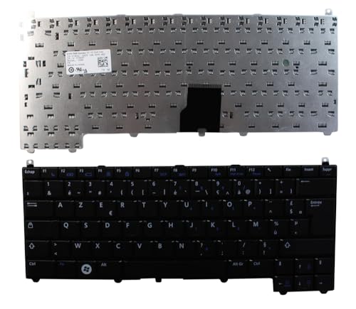 Clavier ordinateur Dell Latitude E4200C en panne remplacez le avec ce modèle noir AZERTY