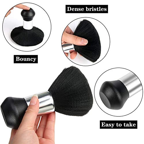 Image of FEBSNOW Barber Cape Professional Hair Cutting Cape with Neck Duster Brush