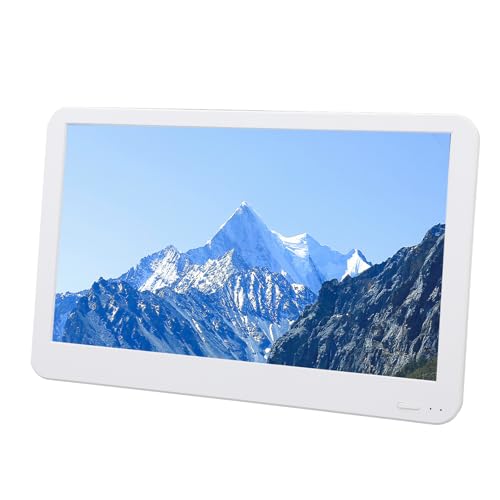 Security Video Recorder, 100 to 240V NVR Monitor Video Recorder 11.5 Inch Dual Antennas with Mouse for Home (US Plug)