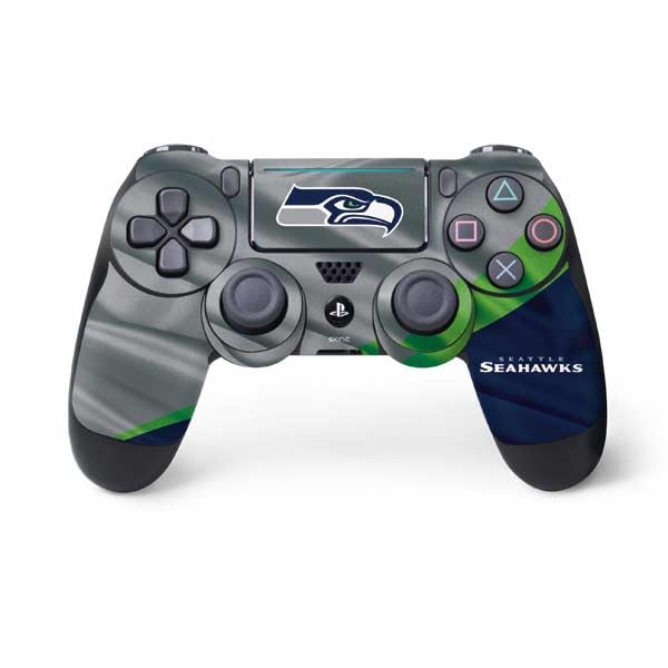 Skinit Decal Gaming Skin Compatible with PS4 Pro/Slim Controller - Officially Licensed NFL Seattle Seahawks Design