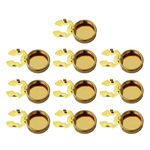 10pcs Brass Round Cuff Button Cover Cuff Links for Wedding Formal Shirt Mens Formal Button Covers Imitation Cufflinks2