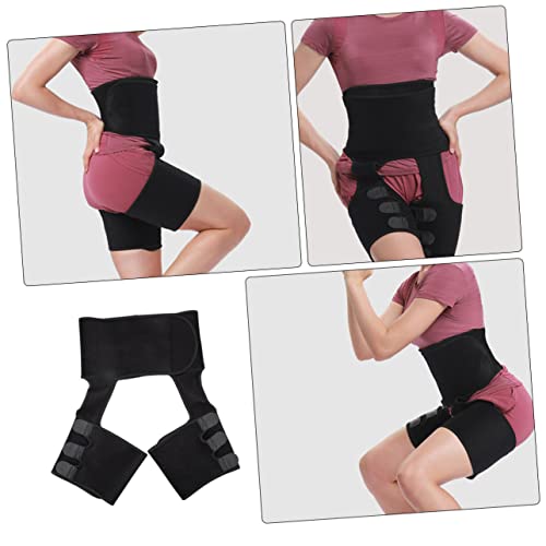 Cinturón Fitness Neopreno Talla L Soporte para Cintura y Muslo miniatura 2