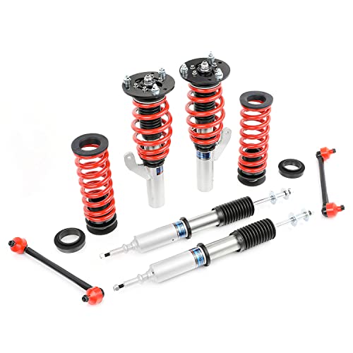 FAPO Adjustable Height Coilover Suspension Strut Lowering Kit, Mono-Tube Compatible with BMW E90 E91 E92 E93 3 Series RWD 2006-2013 Shock