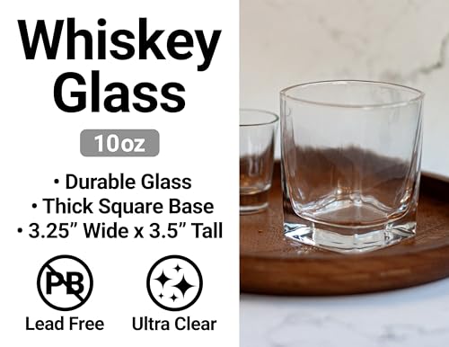 Vasos para whisky grabados 10 oz 4 unidades miniatura 2