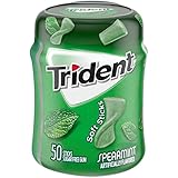 Trident Unwrapped Gum, Spearmint 50-ct
