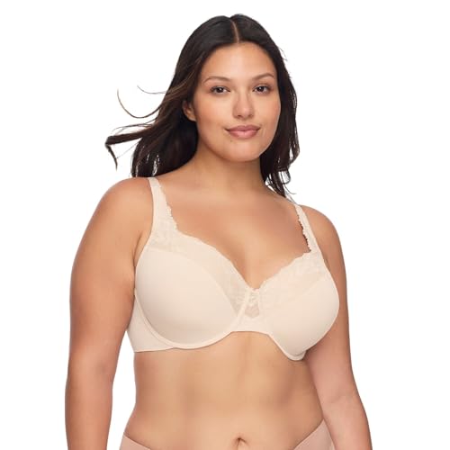 Image of Olga Women's Plus Size Cloud 9 Underwire Contour Lace Bra