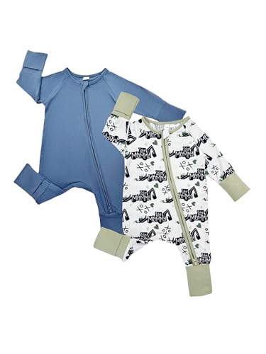 Image of Bow Dream Bamboo Rayon Baby Pajamas Infant Sleepers Newborn Girl Boy Clothes Rompers Jumpsuit Outfit