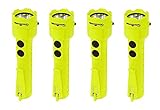 (4 Pack) Nightstick XPP-5422G 3 AA Intrinsically Safe Permissible Dual-Light Flashlight, Green