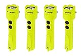 (4 Pack) Nightstick XPP-5422G 3 AA Intrinsically Safe Permissible Dual-Light Flashlight, Green