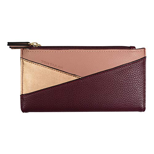 Preisvergleich Produktbild TOM TAILOR Acc Damen Elina Geldbörse, Mehrfarbig Rot, L