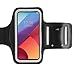 Produktbild CoverKingz Sportarmband für LG G6 - Armtasche mit Schlüsselfach LG G6 - Sport Laufarmband LG G6 - Sport Laufarmband Handy Armband Schwarz
