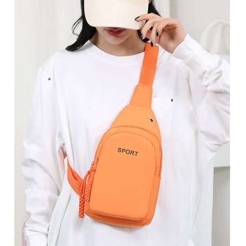 Crossbody Bags for Men Women Lightweight Adjustable Crossbody Bag Leisure Chest Bag Suitable for Outdoor Hiking and Travel3