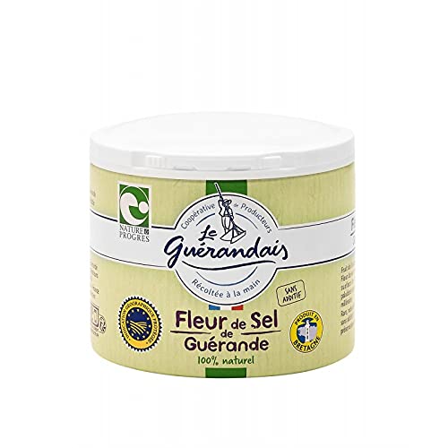 LE GUERANDAIS - Fleur De Sel De Guerande Boite 125G - Lot De 2