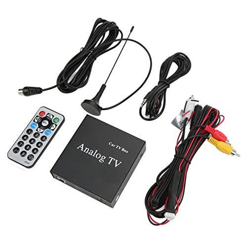 Sintonizador de TV Analógico para Automóvil, Receptor de Señal de TV Analógica Imagen Clara Uso Conveniente para Accesorios de Video para Automóviles