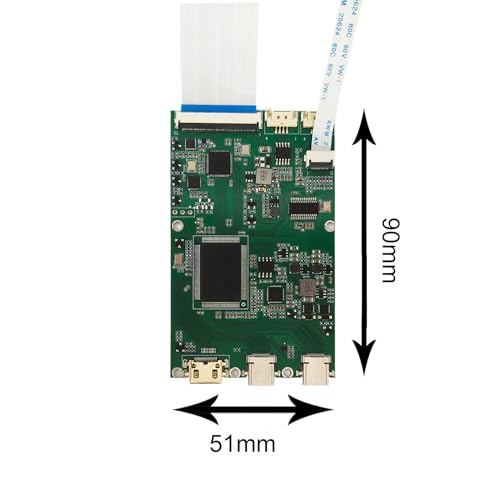 Image of VSDISPLAY 14.5'' 2560x720 2K LCD Screen with USB-C LCD Driver Board | for DIY Game PC Work Bar Display Panel