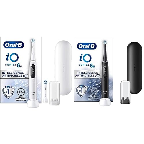Brosse à dents électrique Oral-B iO 6N noire avec capteur de pression