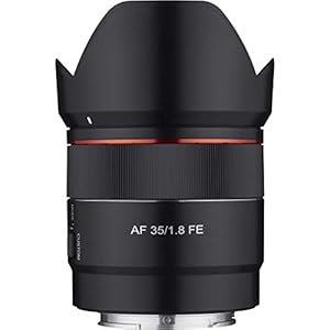 Rokinon AF 35mm F1.8 Auto Focus Full Frame Lens for Sony E