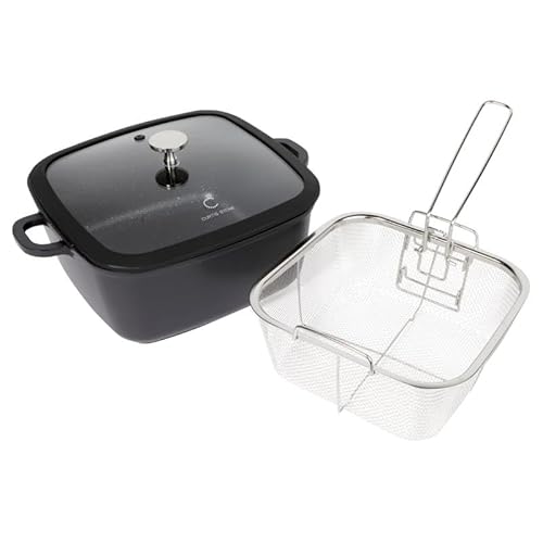 Curtis Stone 5.3-Quart Dura-Pan+ Square Chef Sauté Pan (Renewed)