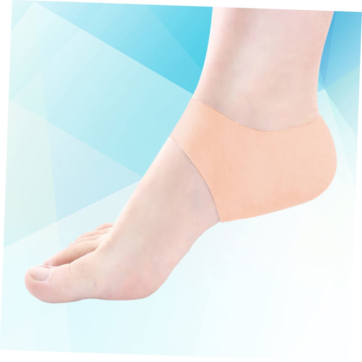 Didiseaon Foot Moisturizing Sleeves Heel Protector Pads Gel Heel Sleeves Protector Toe Tube Gel Cushion