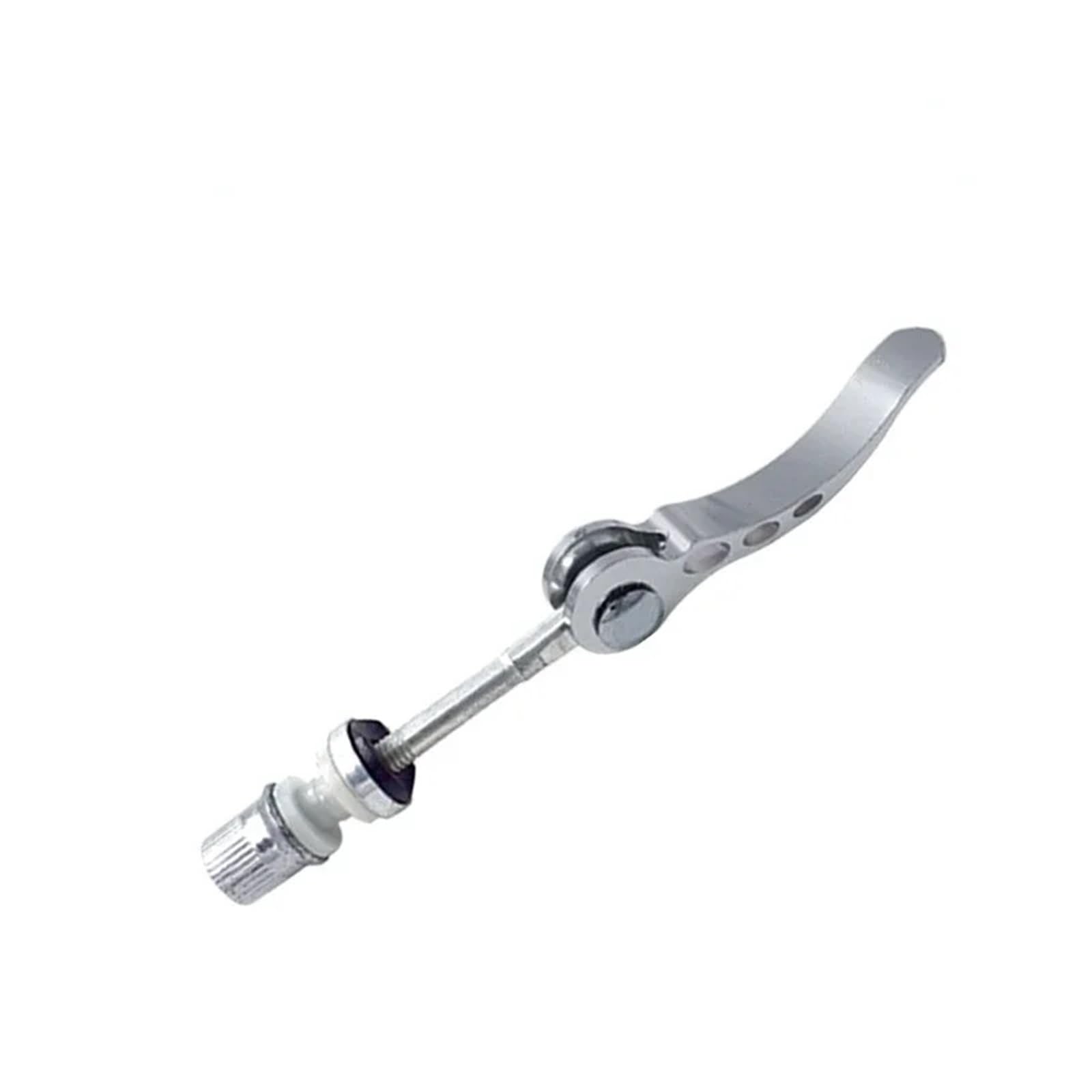 Tornillo de liberación rápida para abrazadera de s 5 Piezas De Abrazaderas Universales For Tubo Asiento Bicicleta Montaña Con Tornillo Liberación Rápida Y Palanca Clip For(5pcs Silver)