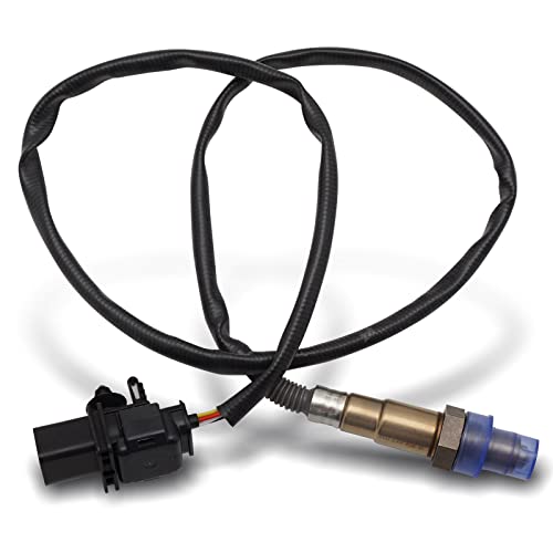 17025 0258017025 LSU 4.9 5-Wire Lambda WideBand O2 Oxygen Sensor Compatible with AEM 30-4110, 30-0300, 30-0310 - X Series AFR Inline Controller - UEGO Air and Fuel Ratio Wideband