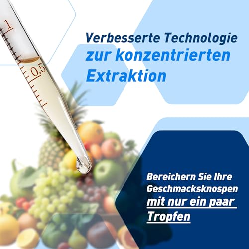 FURUN Pfefferminz-Eis Aromakonzentrat, hochdosiertes Lebensmittelaroma, 20ml Aroma in 120ml Flasche, einfaches Mischen, kühles Minzaroma für Getränke DIY 4