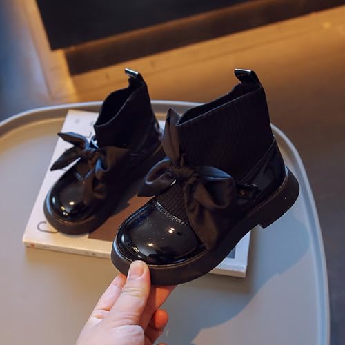 Girls Boots Size 11 Girls Shoes Fashion Leather Boots Shoes Leather Short Boots Non Slip Girls Dress Shoes Size 52