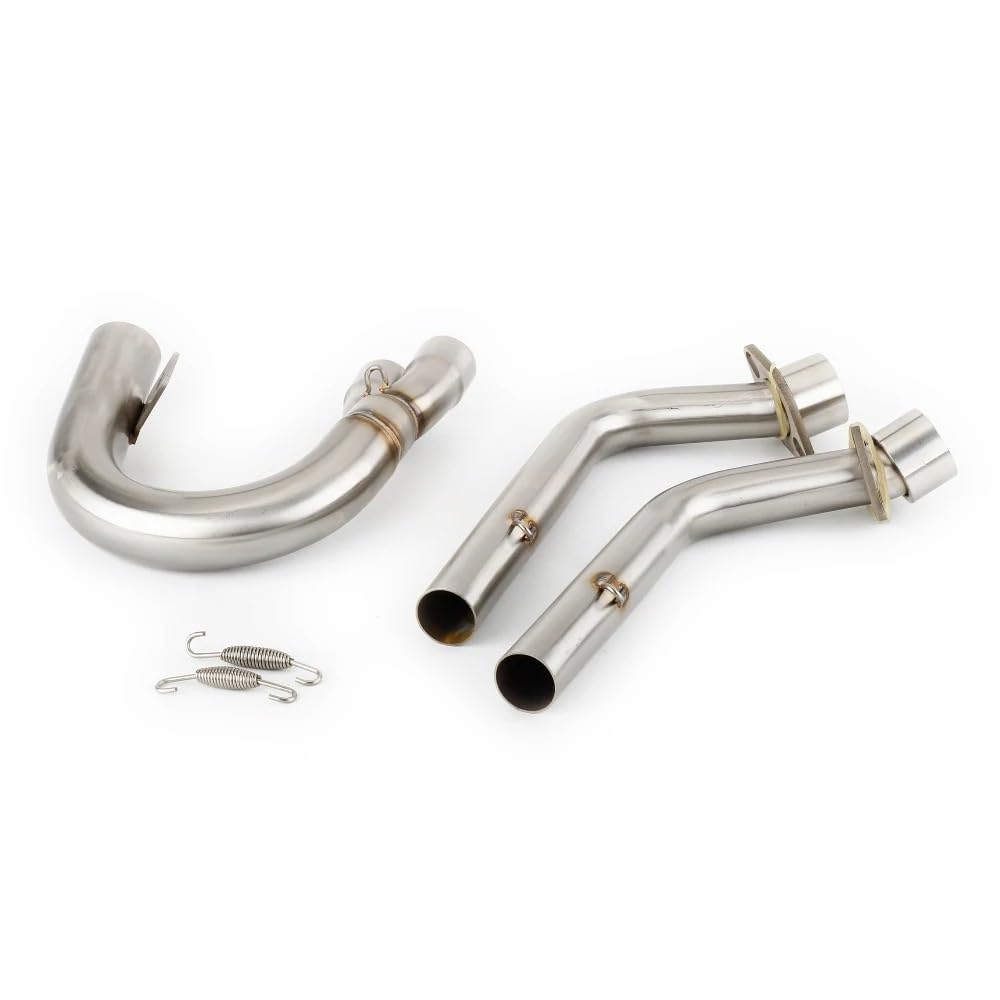 Motorrad Auspuff Schalldämpfer Für Rhino Für 660 Für Escape Für YXR660 2004-2007 Slip-on Motorrad Auspuff Header Link Rohr 5UG-E4611-01-00