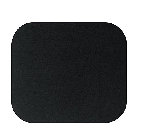 Doaaler Fellowes 58024 Mouse Pad, nonskid, 9-Inch x8-Inch x1/8-Inch, Black