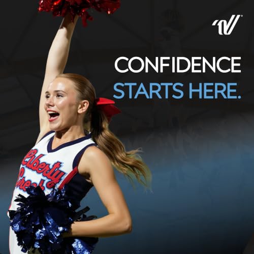 Image of Varsity Spirit Ascend Air White Cheer Shoes and Black Cheer Shoes for Women - Competition Cheerleading Gear