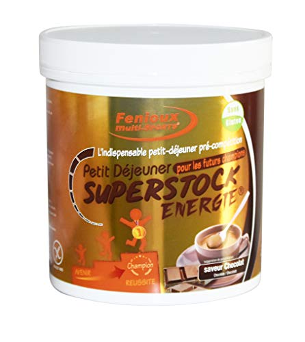Fenioux Multisports Petit Déjeuner Super Stock Énergie Junior, Chocolat, 500 g Cover