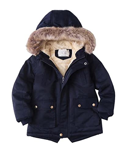 Image of Boys Girls Winter Outwear Coats, Kids Warm Outfits,Windproof Jacket for Toddler 1-8Y