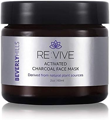 BEVERLY HILLS Revive Charcoal Mud Mask Blackhead Remover and Acne Treatment that Detoxes Skin