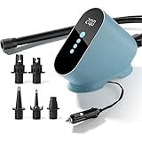 Daweglop 20 PSI Hochdruck-Luftpumpe für Boot Intelligente Tragbare Aufblasbare Pumpe Outdoor Paddle Board Inflator