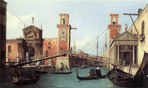 Image Sur Toile Pour Décoration Murale Antonio Canal affiche salon 60x90