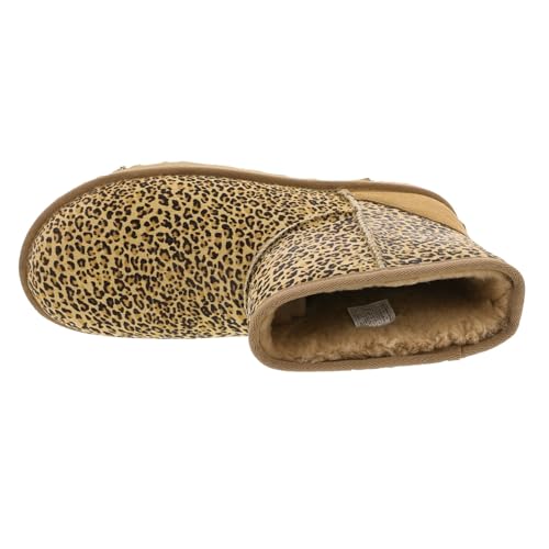 UGG Women's Classic Mini Speckles Boot, Chestnut, 62