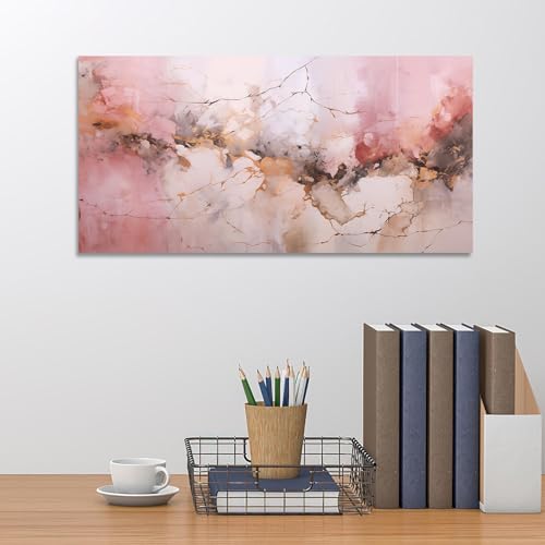 Peinture abstraite moderne encadrée pour salon chic et lumineux