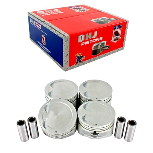 DNJ P129.40 Oversize Piston Set for 2001-2011 Hyundai Kia Accent Rio Rio5 1.6L L4 16V DOHC 1599cc