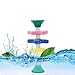 Produktbild Borstu Badespielzeug Bunter Stapelturm Baby Spielzeug Lernspielzeug Korkenzieher Pole Spielzeug für Babys, Kinder Wasser Dusche