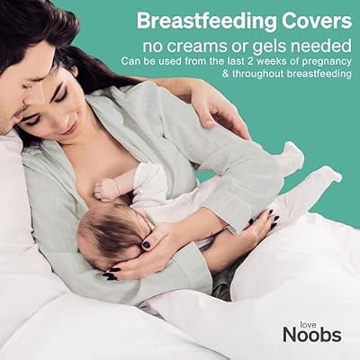 The Original Silver Nursing Cups by LoveNoobs, Nipple Shields for Breastfeeding Newborn, 999 Grade Silver Nipple Covers Breastfeeding, Regular Size