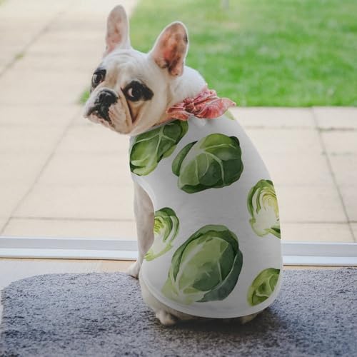 Camisa para perros estilo coles de Bruselas acuareladas miniatura 6