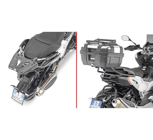 Givi Top Case E455NT Monolock 45 lt avec support SR8102 Peugeot XP 400 GT