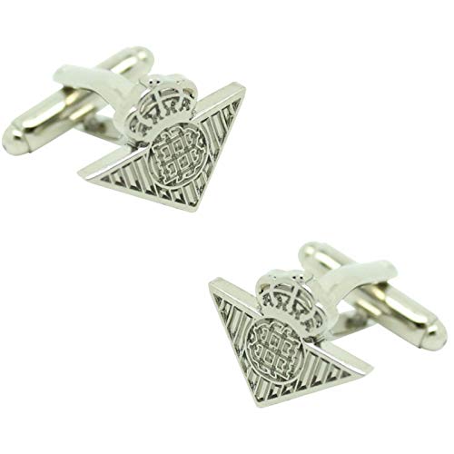 Gemelos Real Betis Plateado Cufflinks