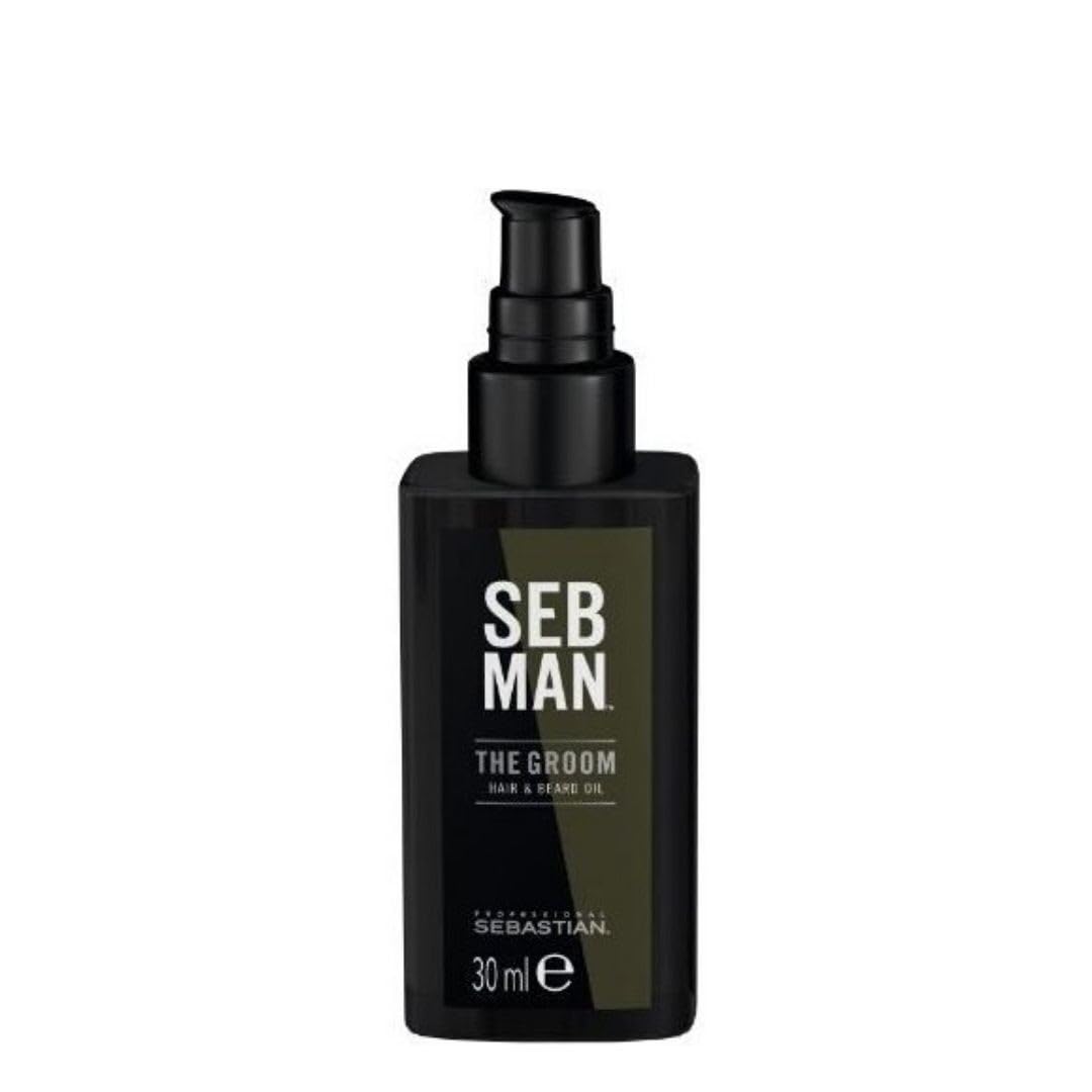 Sebastian Man The Groom Hair & Beard Oil 30Ml - Aceite Cabello Y Barba