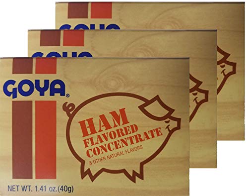 Goya Ham Flavored Concentrated Seasoning 1.41oz | Sabor a Jamon (Pack of 03) - //coolthings.us