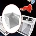 Baoblaze Aquarium Breeder Box Hatching Box Clear Separation Nursery Easy Installation Hatchery Hanging for Baby Fish Clownfish, 15x15x15cm