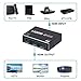 1x3 HDMI Splitter, 1 in 3 Out HDMI Splitter Audio Video Distributor Box Support 3D & 4K x 2K Compatible for HDTV, STB, DVD, PS3, Projector Etc